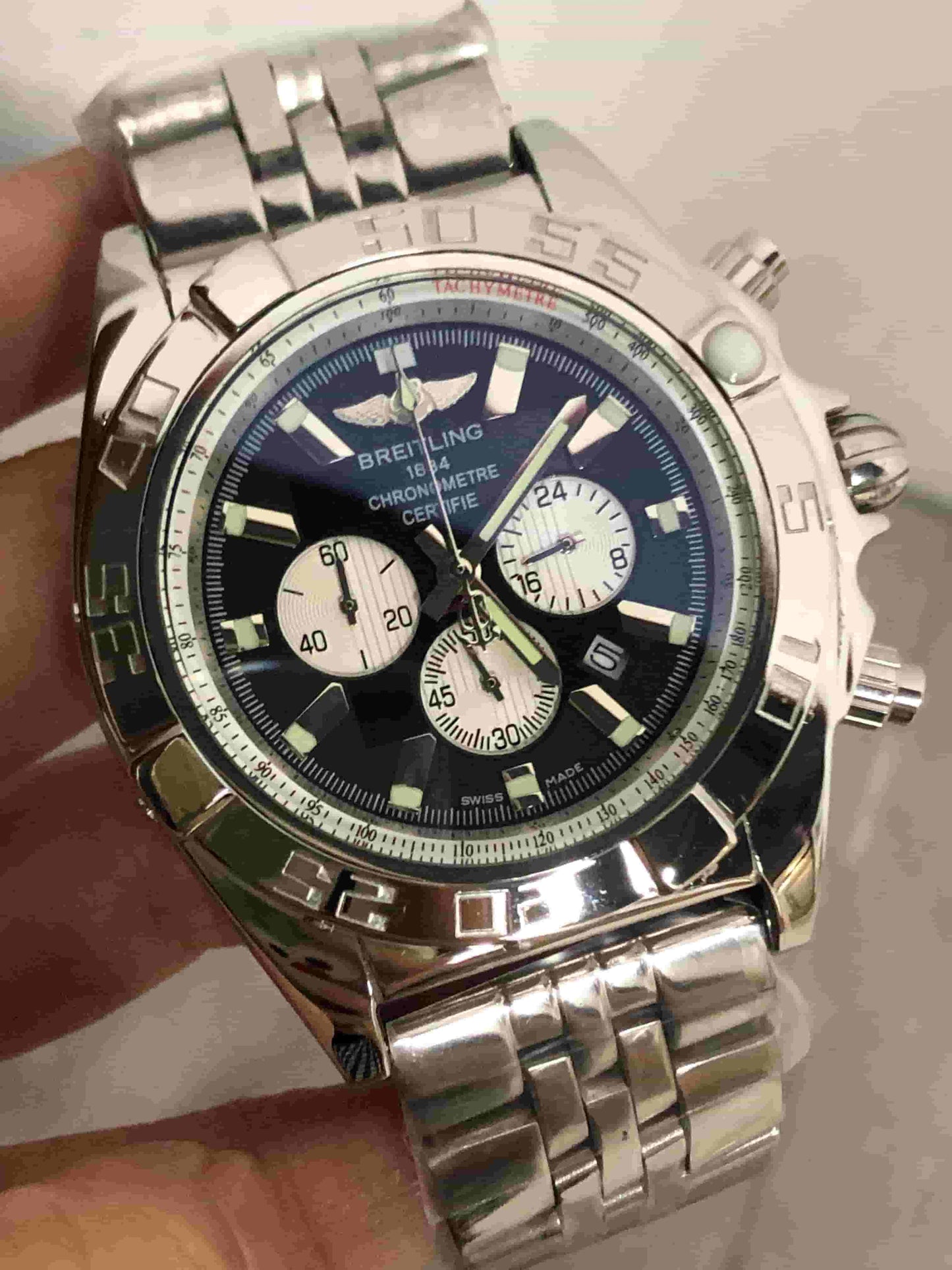 Replica Stainless Steel Japanese Vk Quartz Movement Watch BL208
