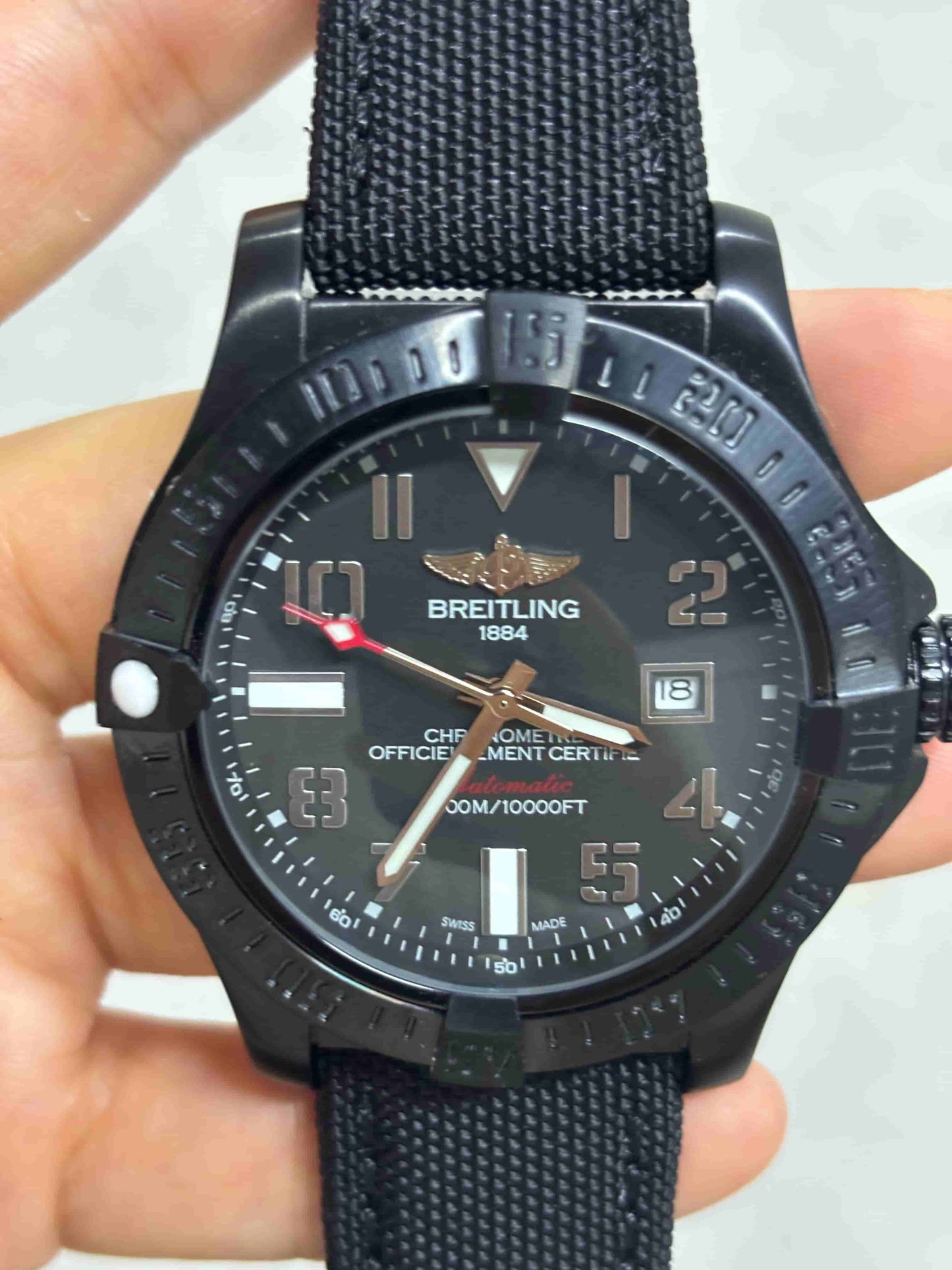 Replica Stainless Steel Japanese Vk63 Quartz Movement Watch BL54