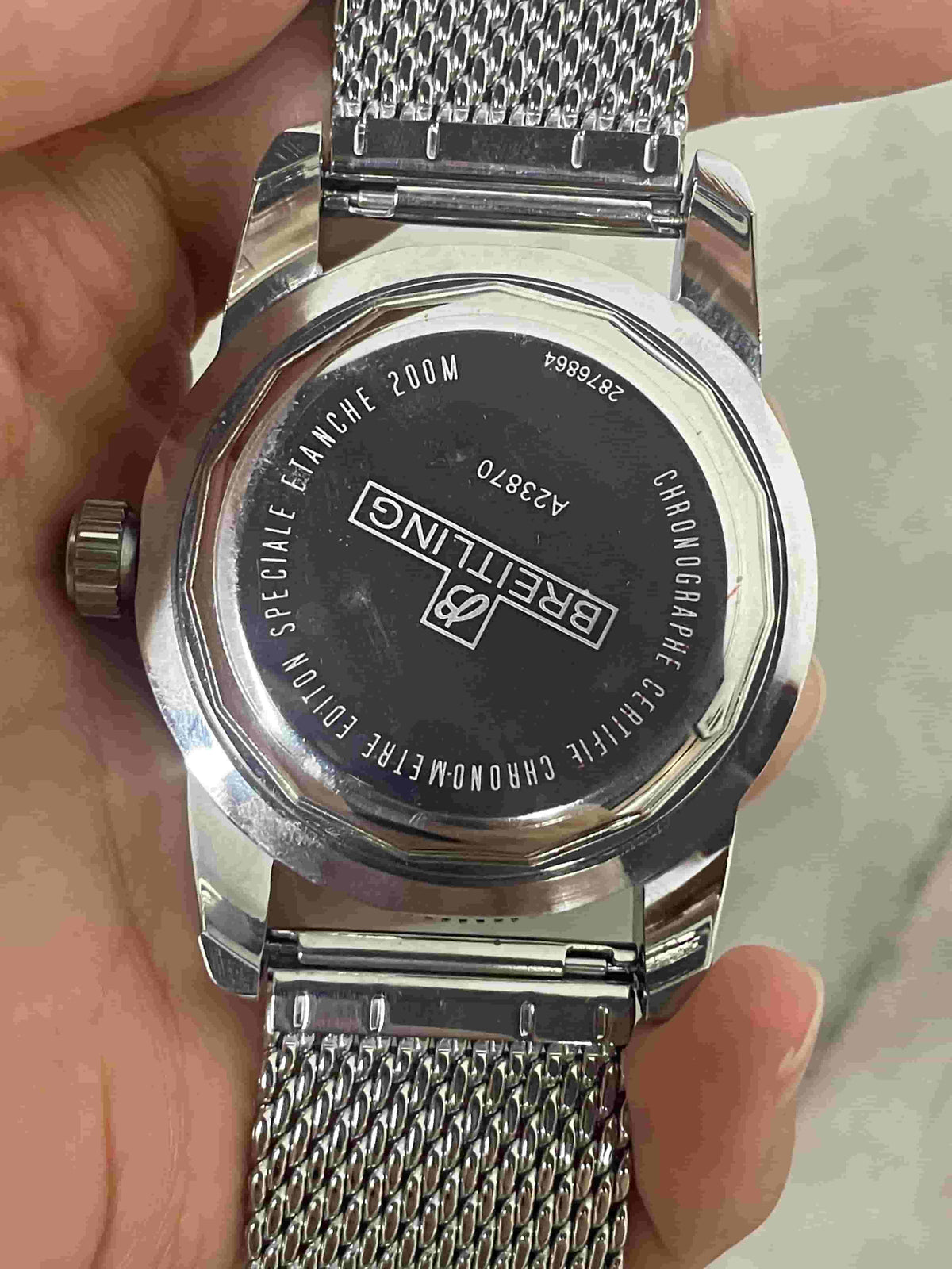 Replica Stainless Steel Mechanical Watch  BL89
