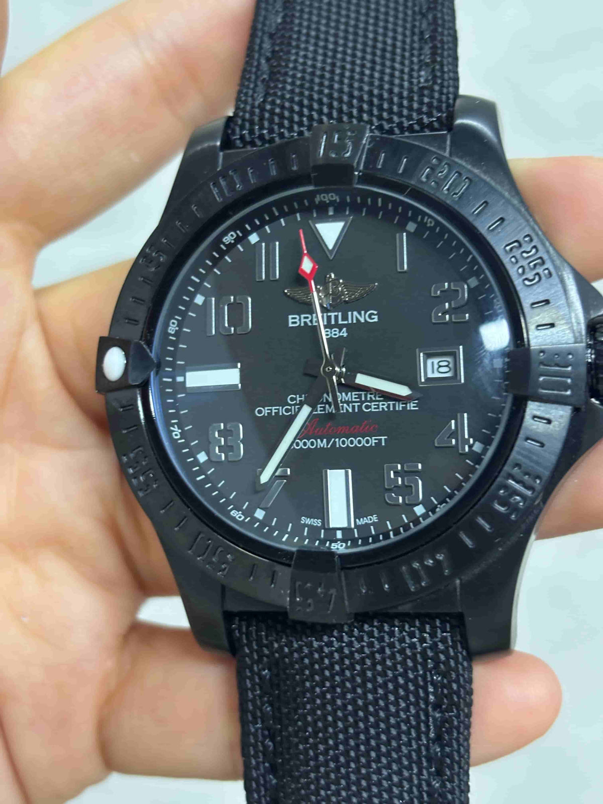 Replica Stainless Steel Japanese Vk63 Quartz Movement Watch BL54