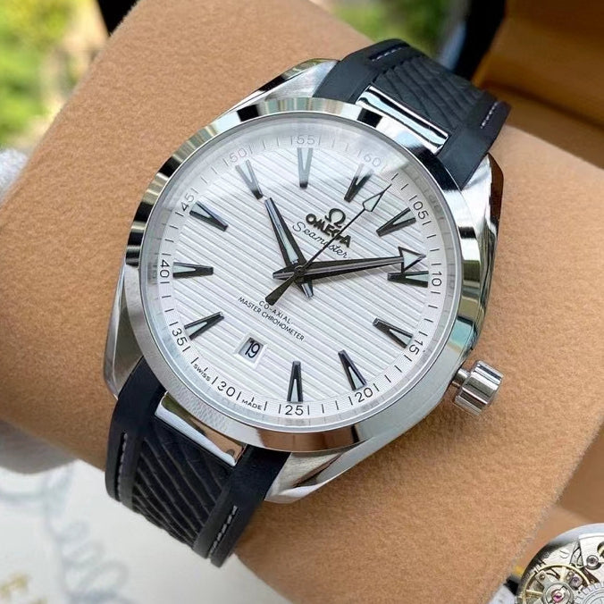 Automatic Mechanical Watch Replica Rubber Belt 062210-1