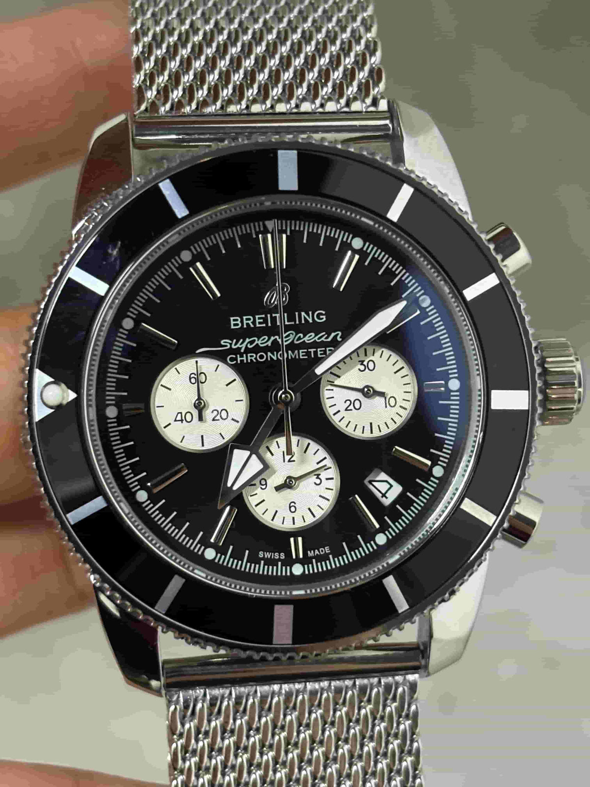 Replica Stainless Steel Japanese Vk63 Quartz Movement Watch  BL123