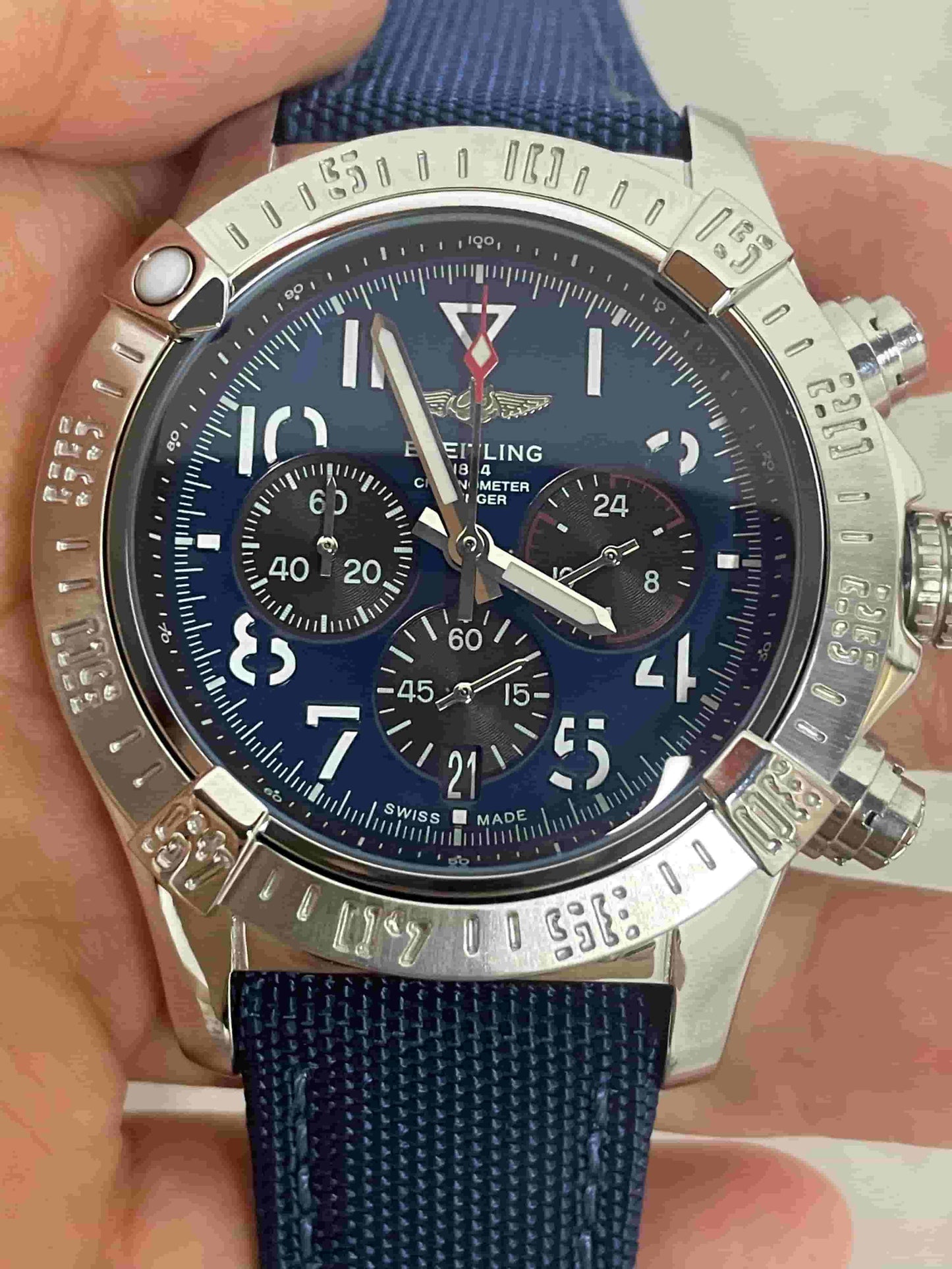 Replica Stainless Steel Japanese Vk63 Quartz Movement Watch BL79