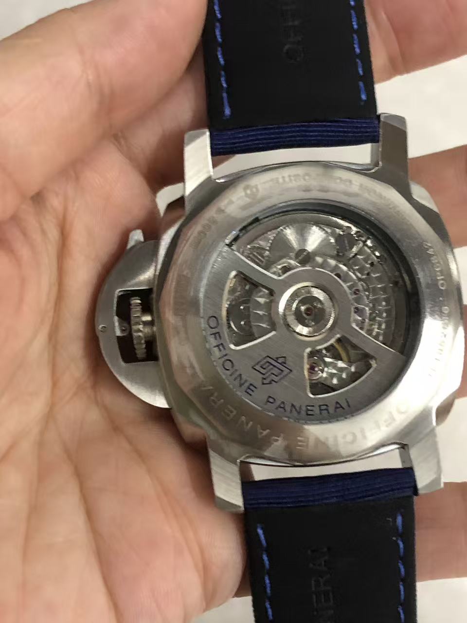 Replica LUMINOR 904L Stainless Steel Automatic Mechanical Watch Mens Watches 45mm
