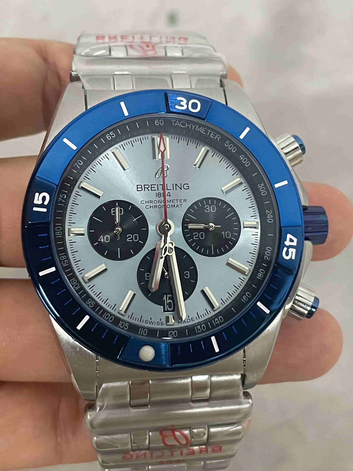 Replica Stainless Steel Japanese Vk63 Quartz Movement Watch BL98