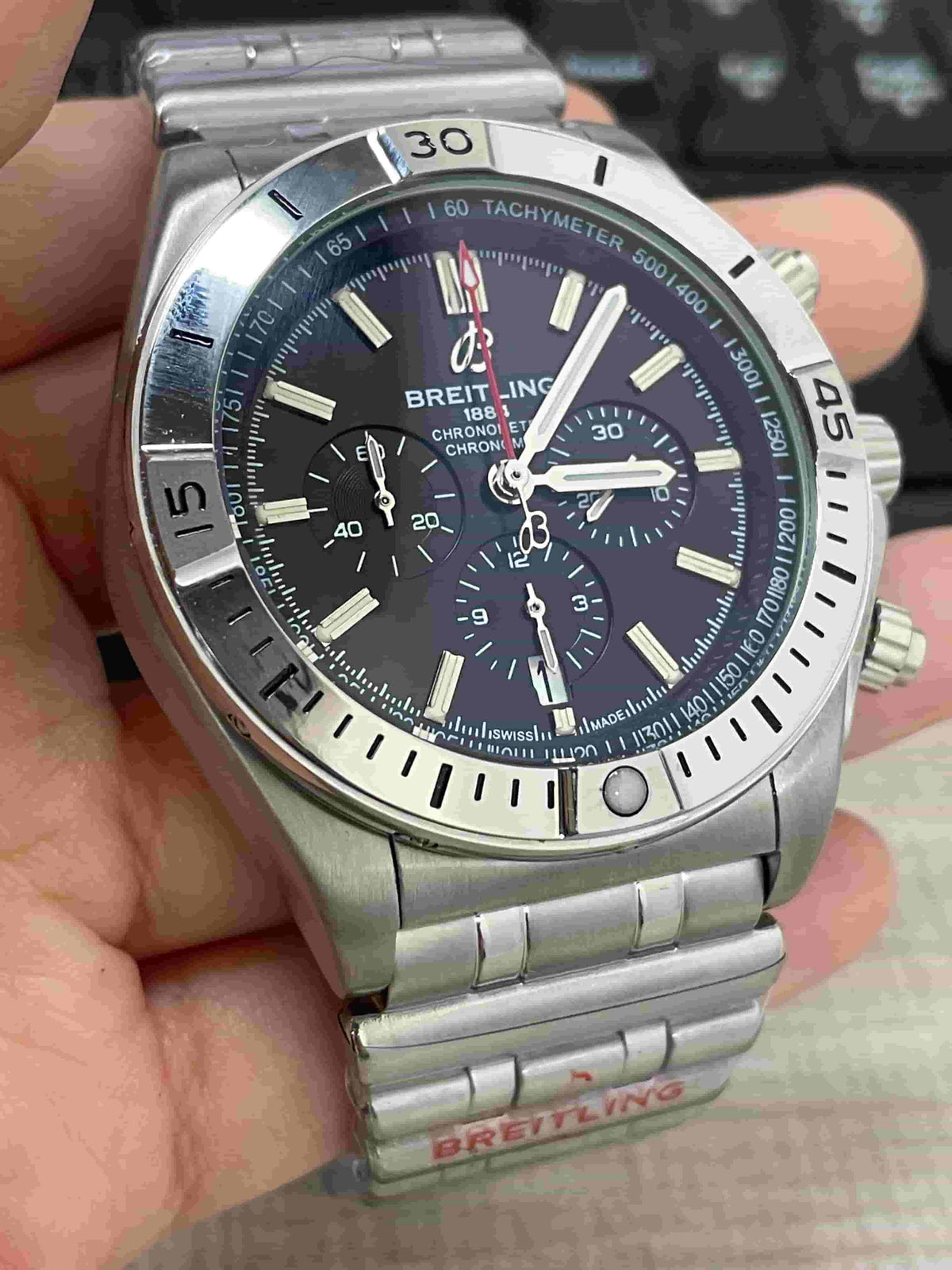 Replica Stainless Steel Japanese Vk63 Quartz Movement Watch BL149