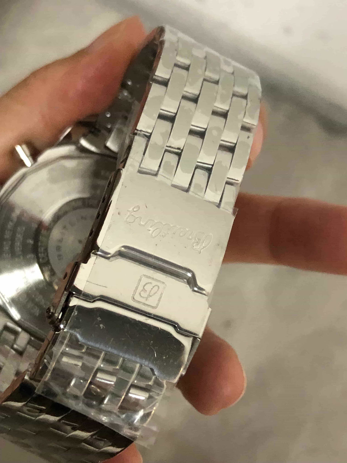 Replica Stainless Steel Japanese Vk Quartz Movement Watch BL206