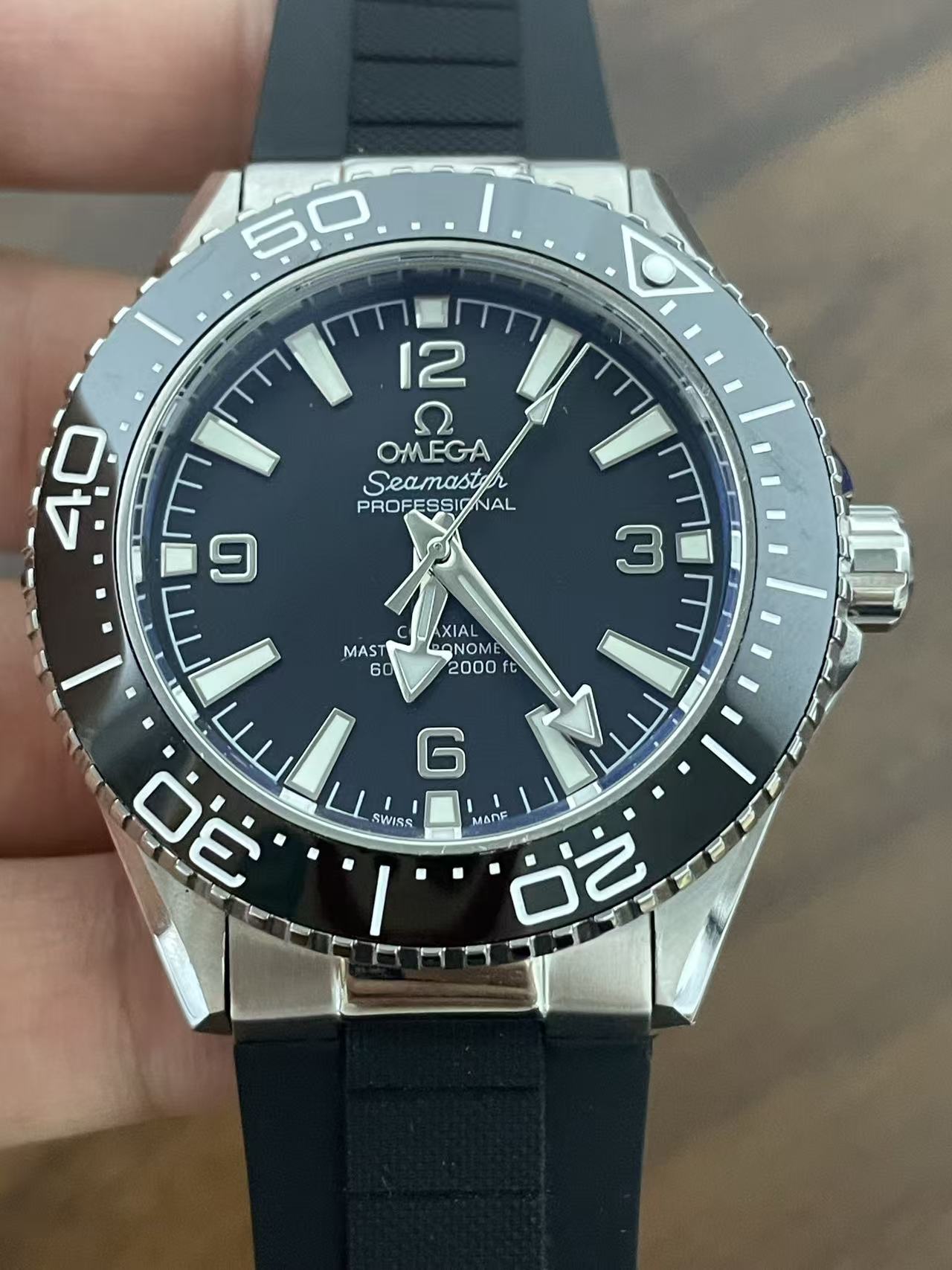 Replica Seamaster 600M Rubber Strap Automatic Mechanical Mens Watches 42MM 217.32.42.21.01.001-1