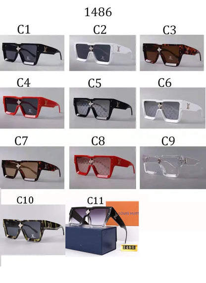 Luxury Large Frame Fashion Sunglasses—82978s-sss62 mysite