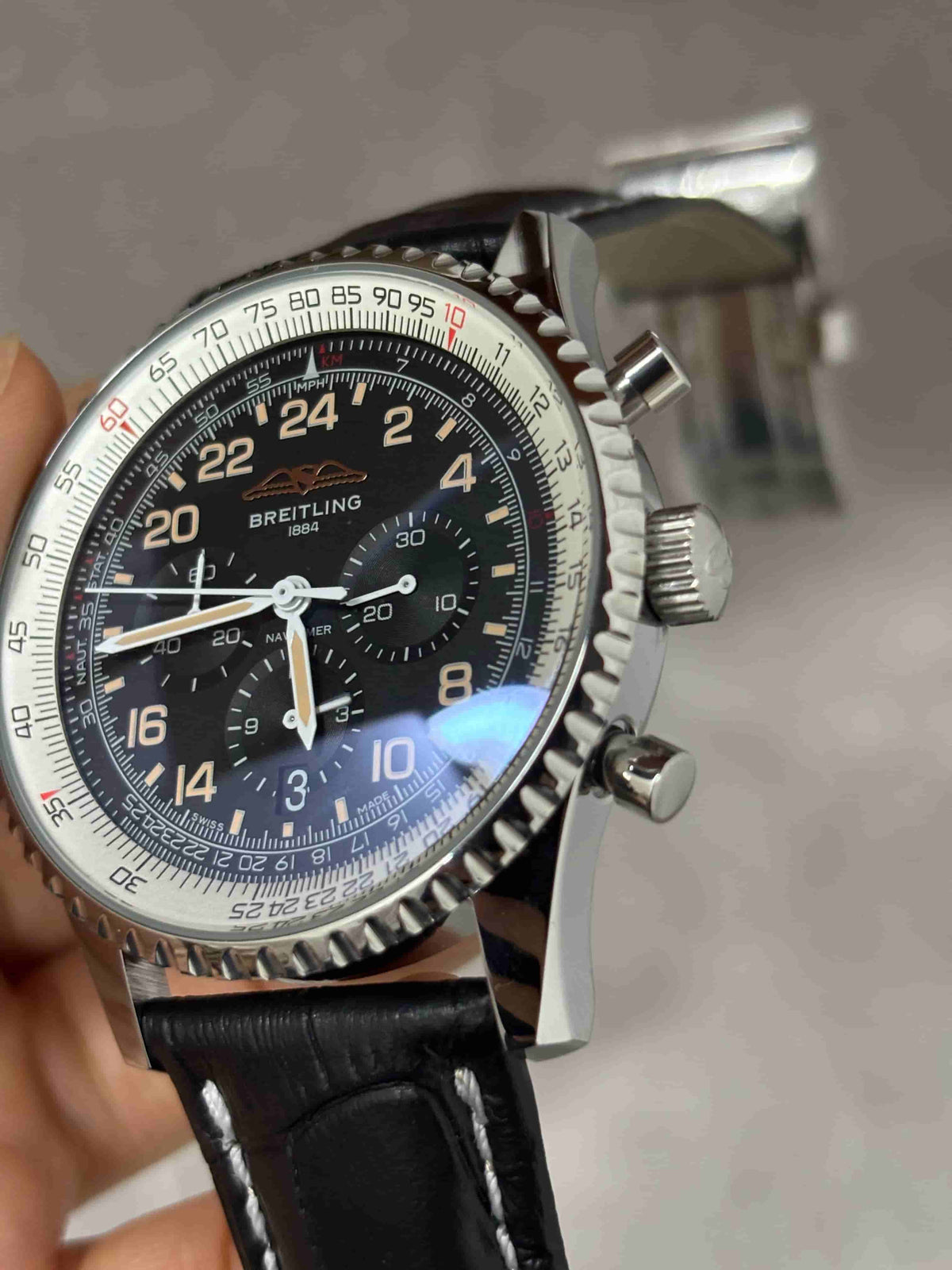 Replica Stainless Steel Japanese Vk63 Quartz Movement Watch 141