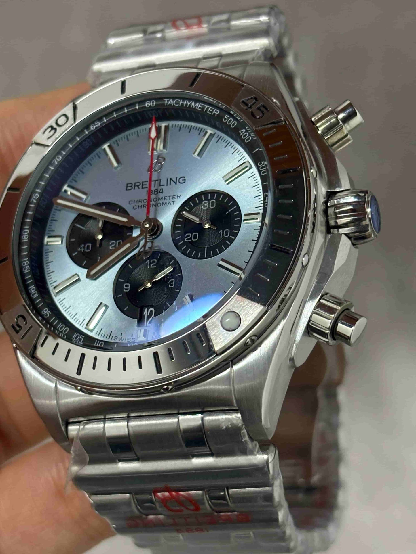 Replica Stainless Steel Japanese Vk63 Quartz Movement Watch BL95