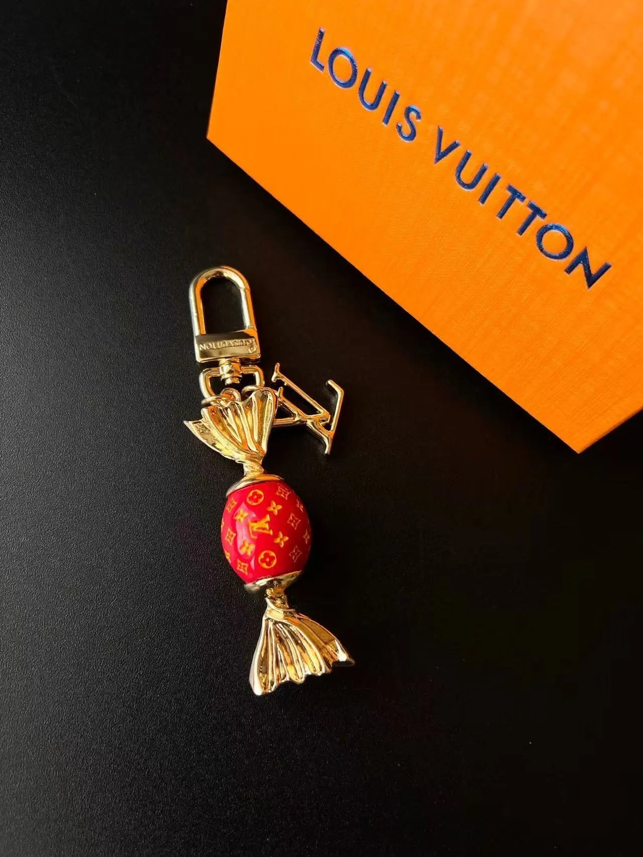 Luxury Lollipop Monogram Bag Charm Keychain-s2 mysite