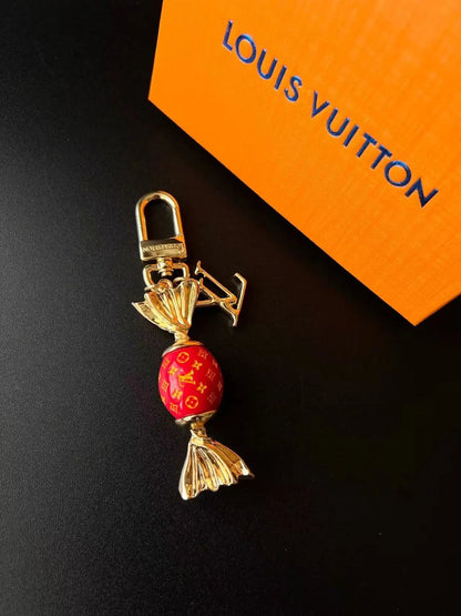 Luxury Lollipop Monogram Bag Charm Keychain-s2 mysite