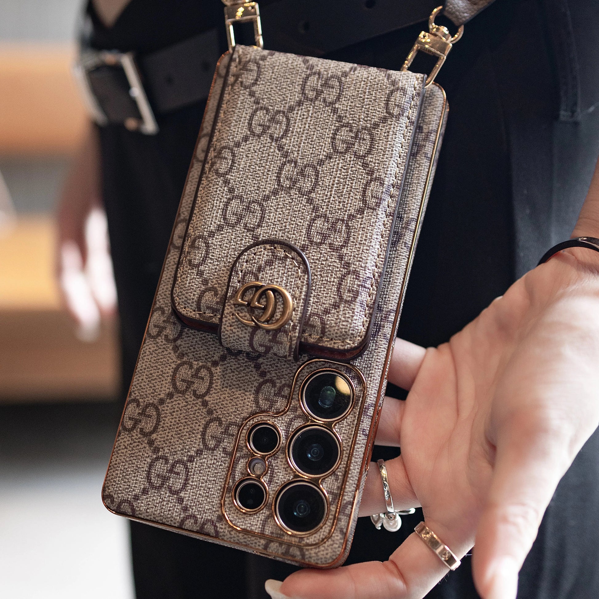 Premium Pattern Crossbody Phone Case with Detachable Strap-1 mysite