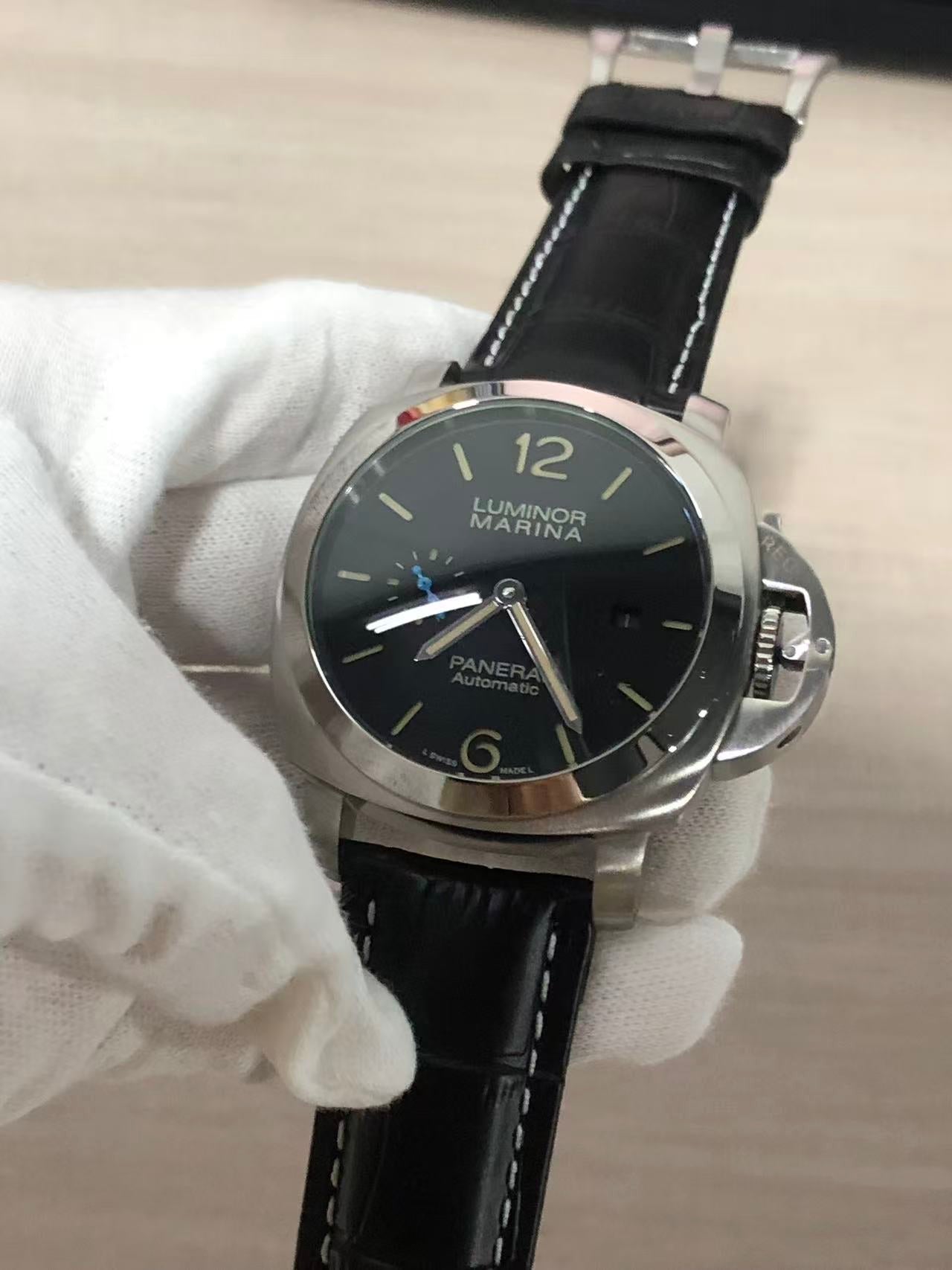 Replica LUMINOR 904L Stainless Steel Automatic Mechanical Watch Mens Watches 45mm