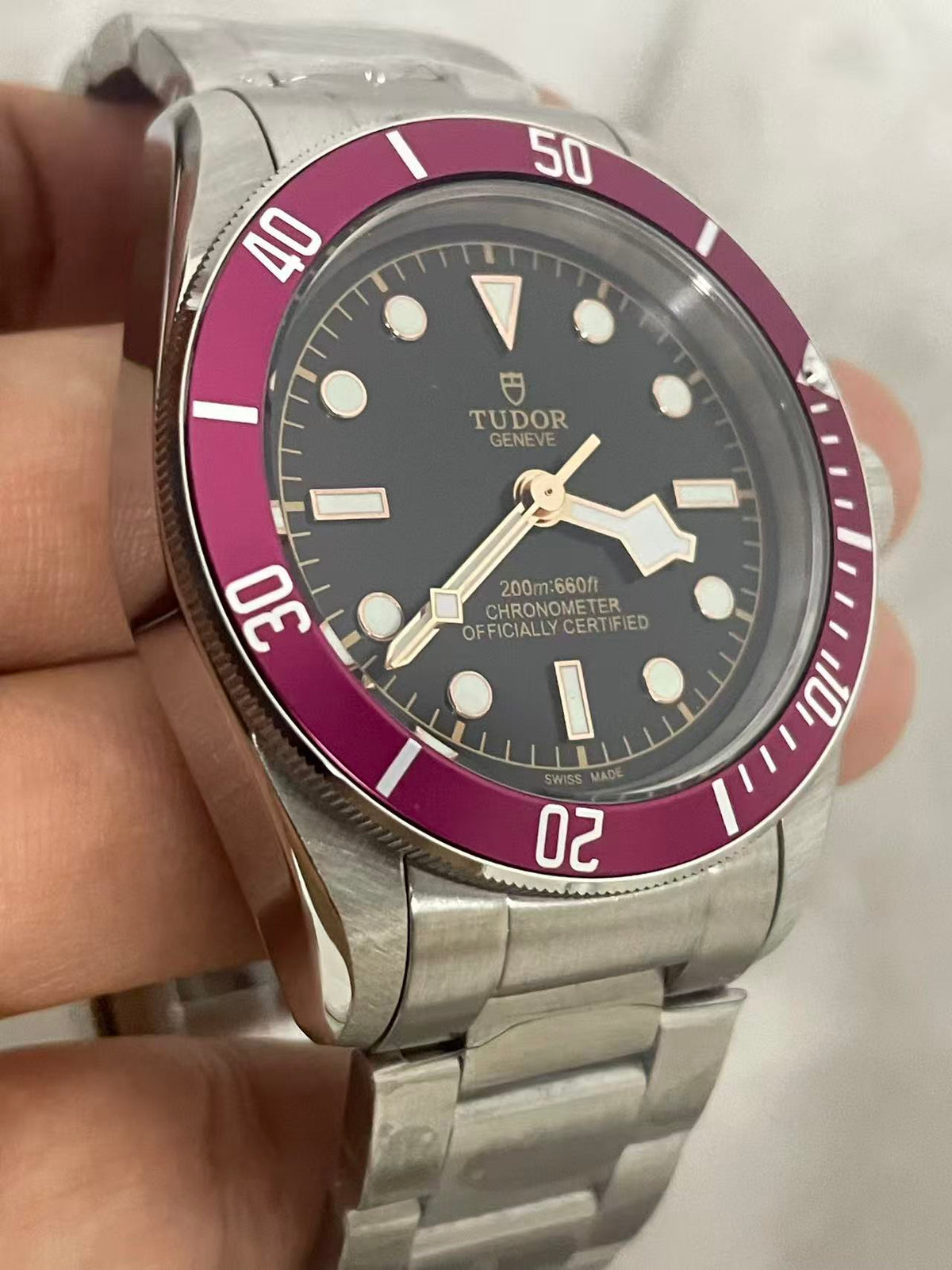 Replica BLACK BAY 904l Stainless Steel Automatic Mechanical Watch 42MM M7941A1A0RU