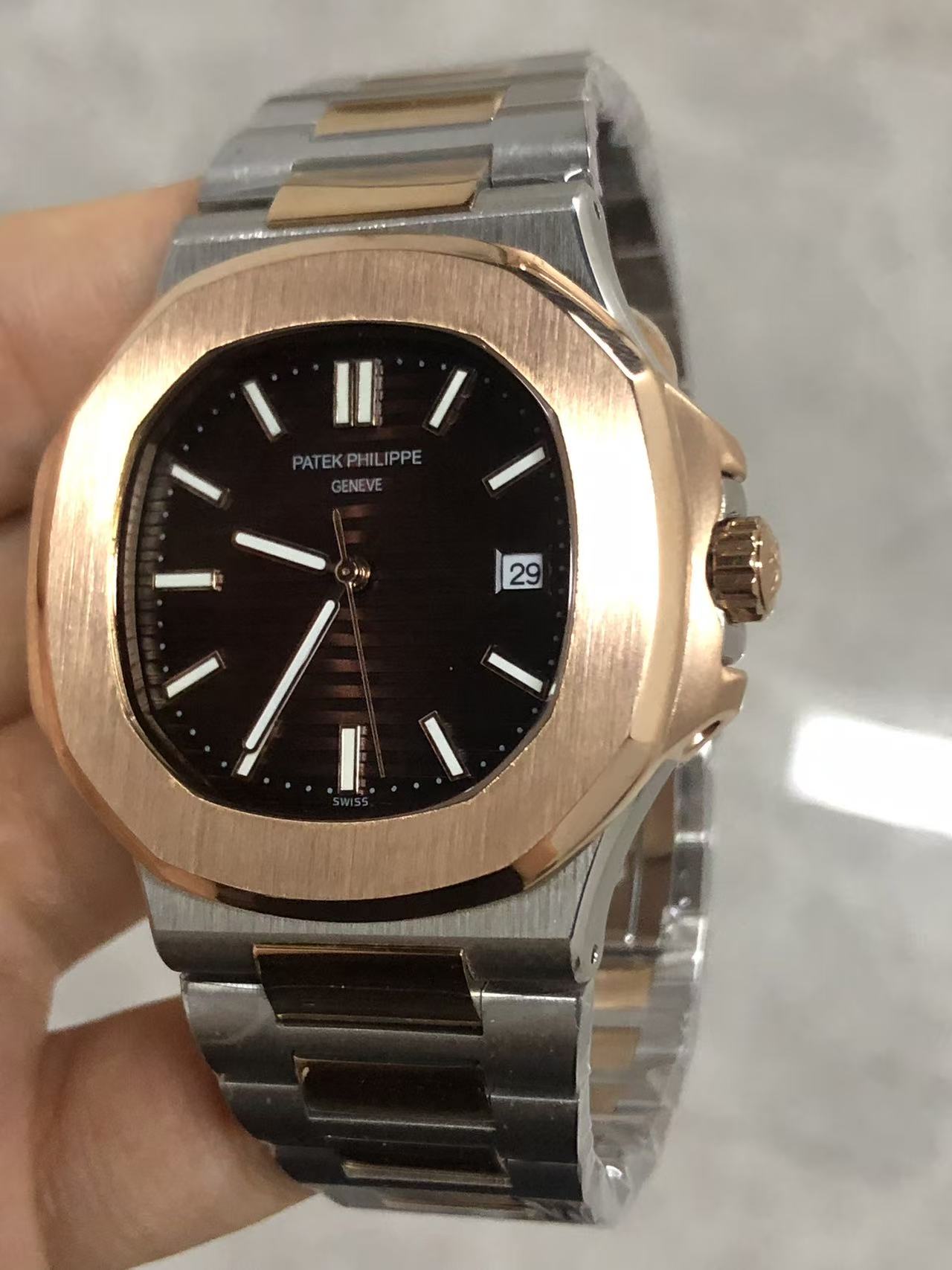 Replica NAUTILUS Stainless Steel Automatic Mechanical Watch 40mm