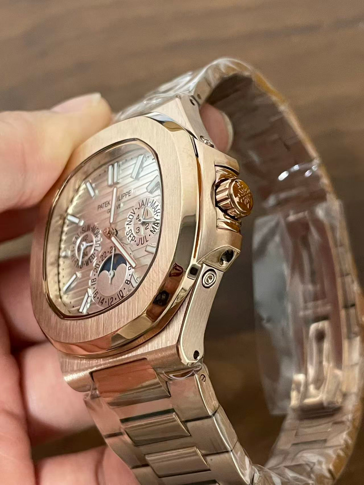 Replica NAUTILUS Stainless Steel Automatic Mechanical Watch 40mm