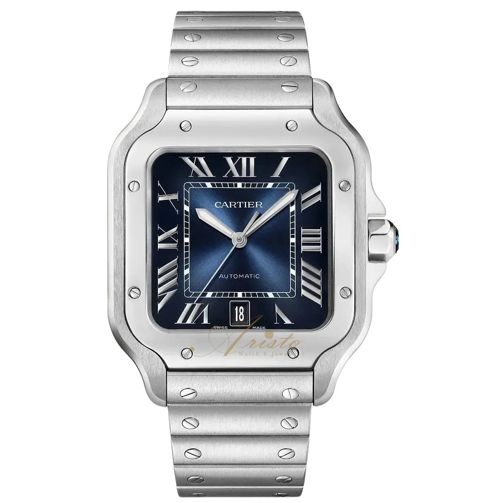 Replica Santos 904l Stainless Steel Automatic Mechanical Watch 39mm/35mm WSSA0071-1