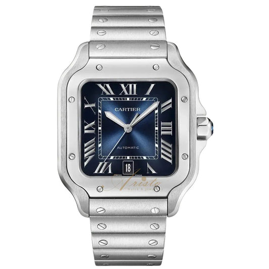 Replica Santos 904l Stainless Steel Automatic Mechanical Watch 39mm/35mm WSSA0071