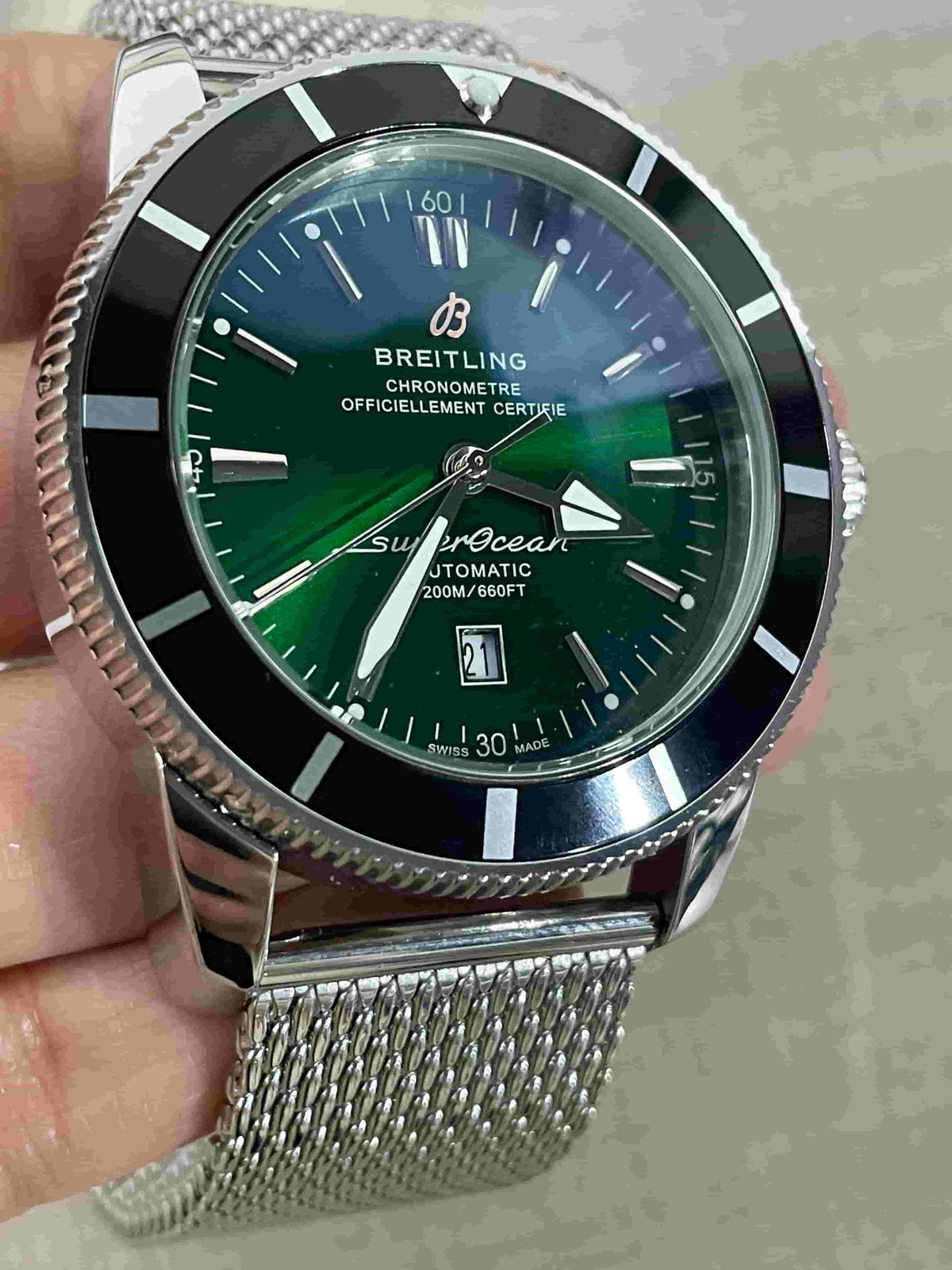 Replica Stainless Steel Mechanical Watch BL34