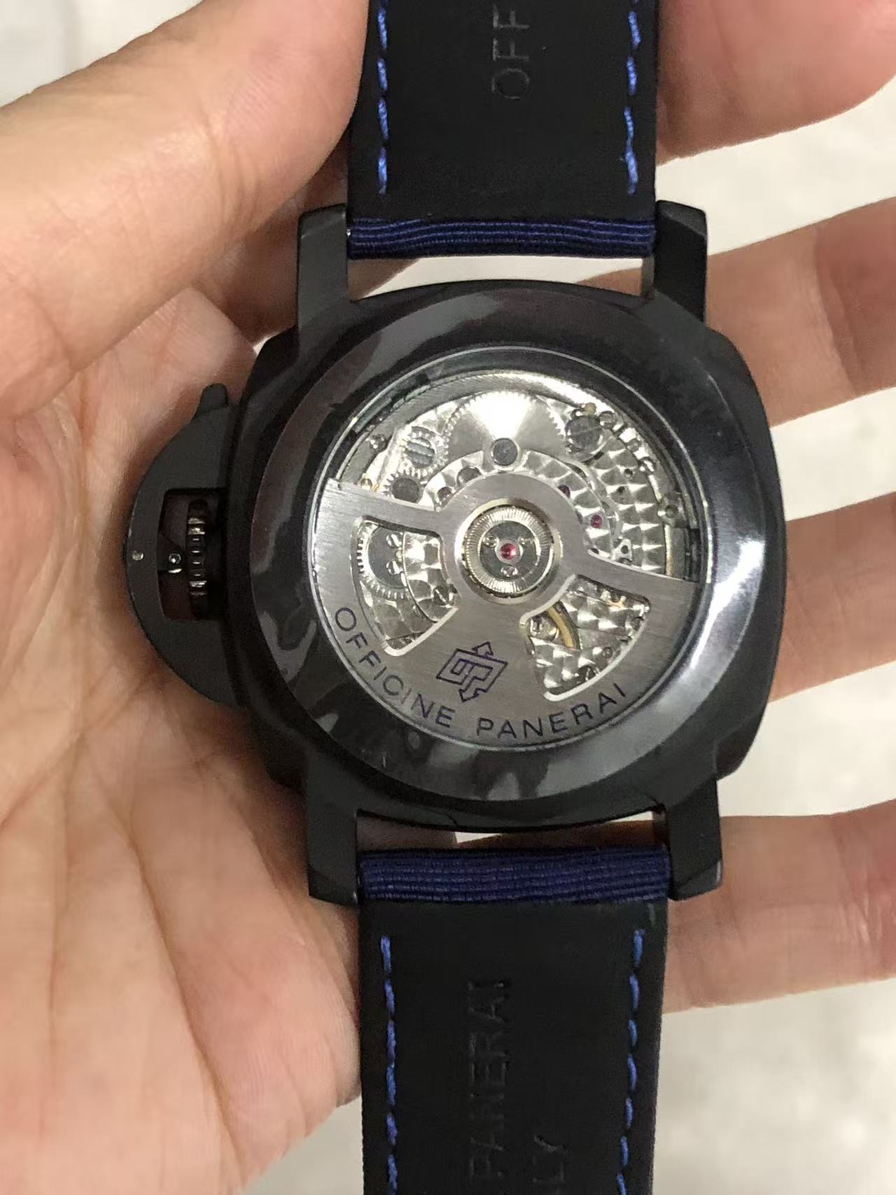 Replica LUMINOR 904L Stainless Steel Automatic Mechanical Watch Mens Watches 45mm