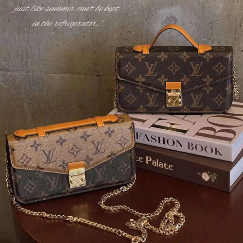 Monogram Canvas Bag Hand Held Crossbody Chain Mobile Phone-18 mysite