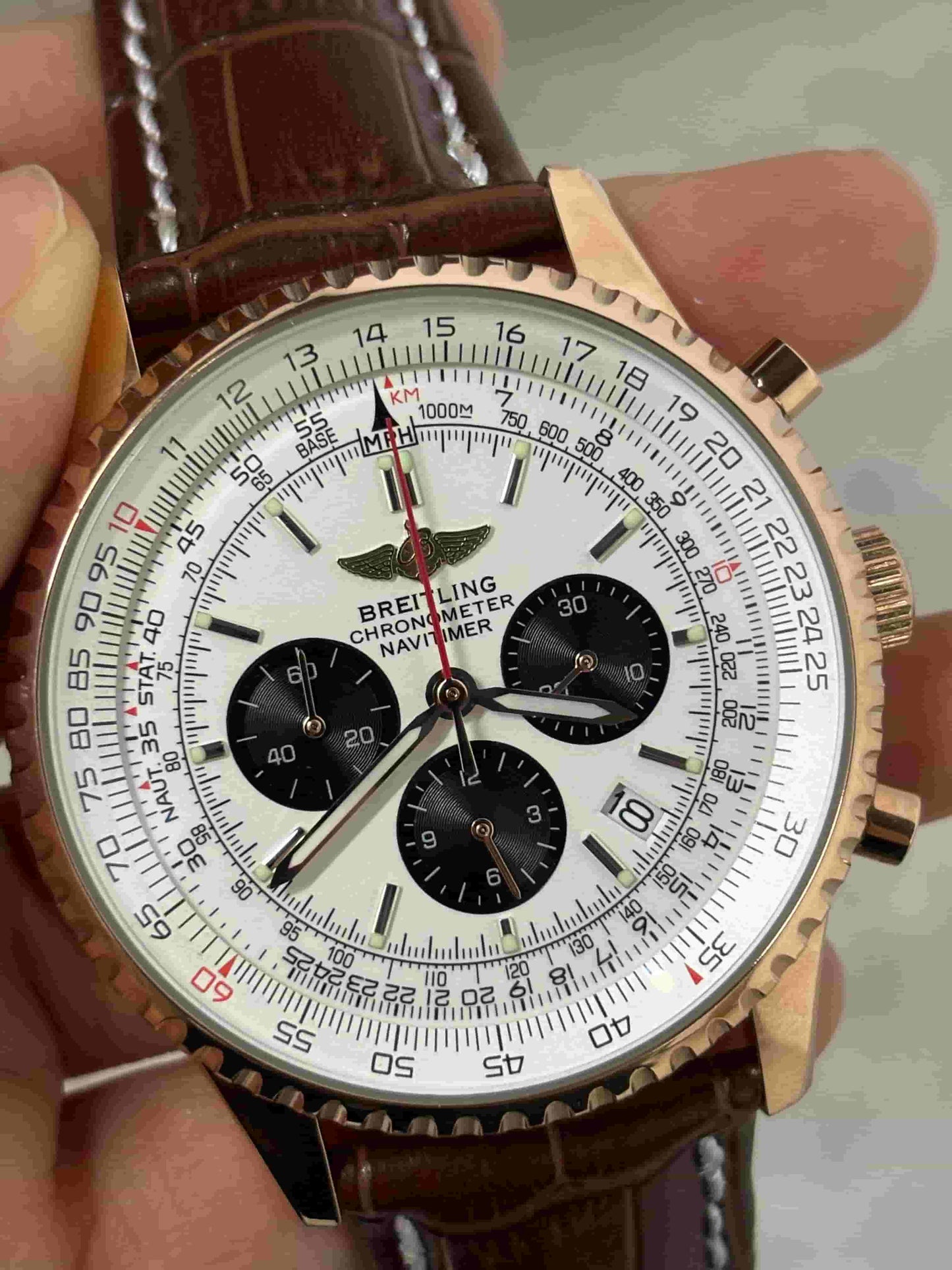 Replica Stainless Steel Japanese Vk Quartz Movement Watch BL173