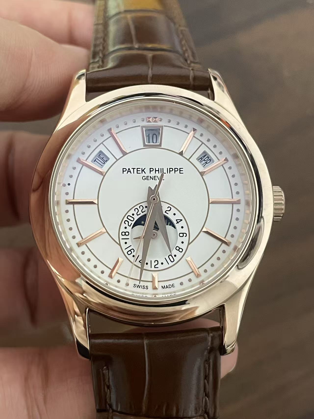 Replica 5205R 904l Stainless Steel Automatic Mechanical Watch 40mm