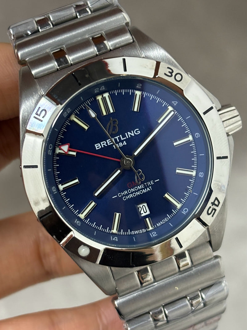 Replica Chronomat Automatic GMT  Mechanical Stainless Steel 46mm Mens Watches A32398101C1A1