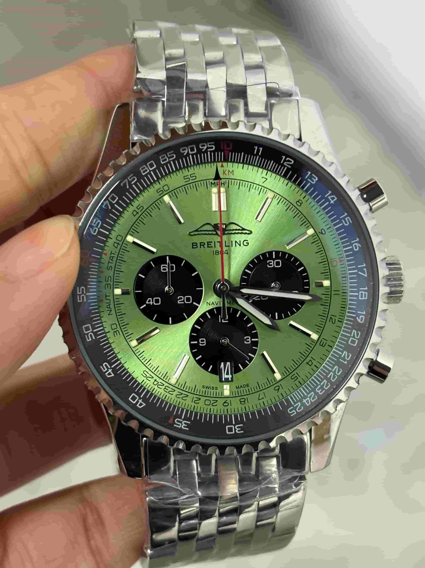 Replica Stainless Steel Japanese Vk Quartz Movement Watch BL160