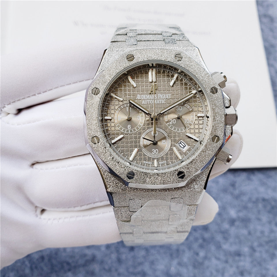 Replica Royal Oak 904l Stainless Steel Quartz Watch for Men 42mm