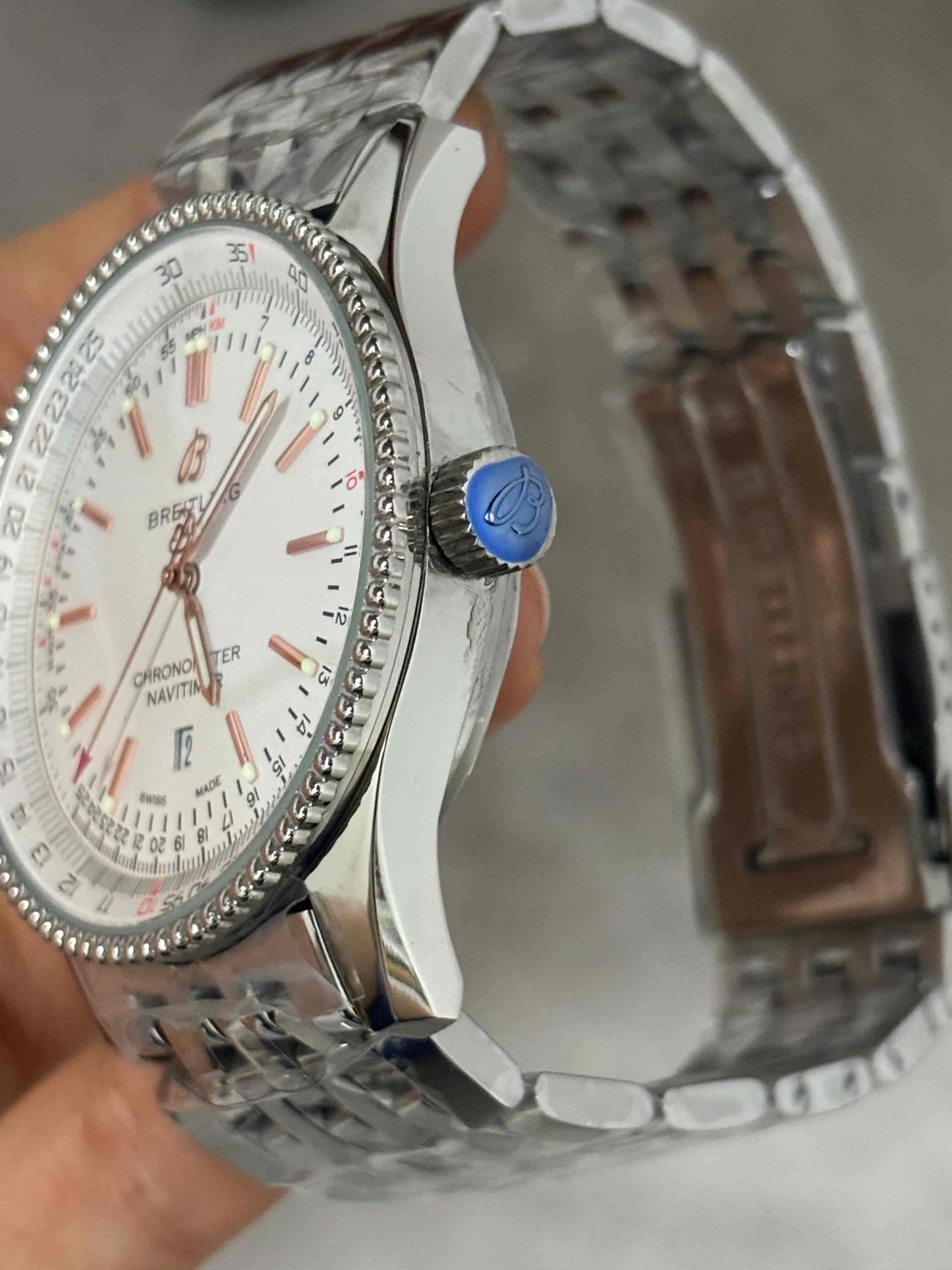 Replica Stainless Steel Mechanical Watch BL103