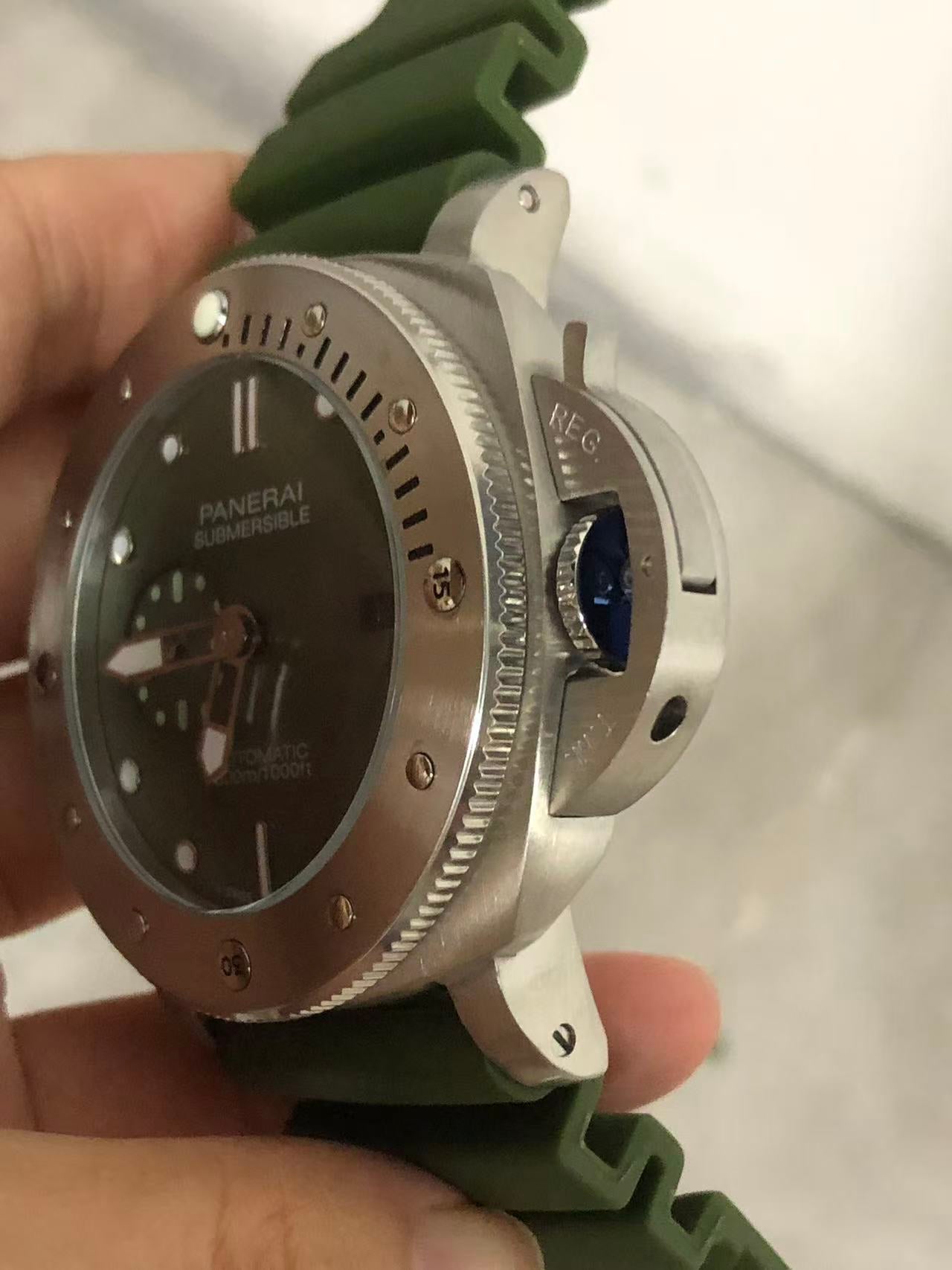 Replica SUBMERSIBLE 904L Stainless Steel Automatic Mechanical Watch Mens Watches 47mm