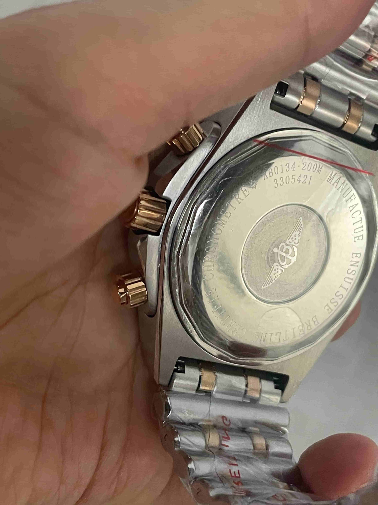 Replica Stainless Steel Japanese Vk63 Quartz Movement Watch  BL110