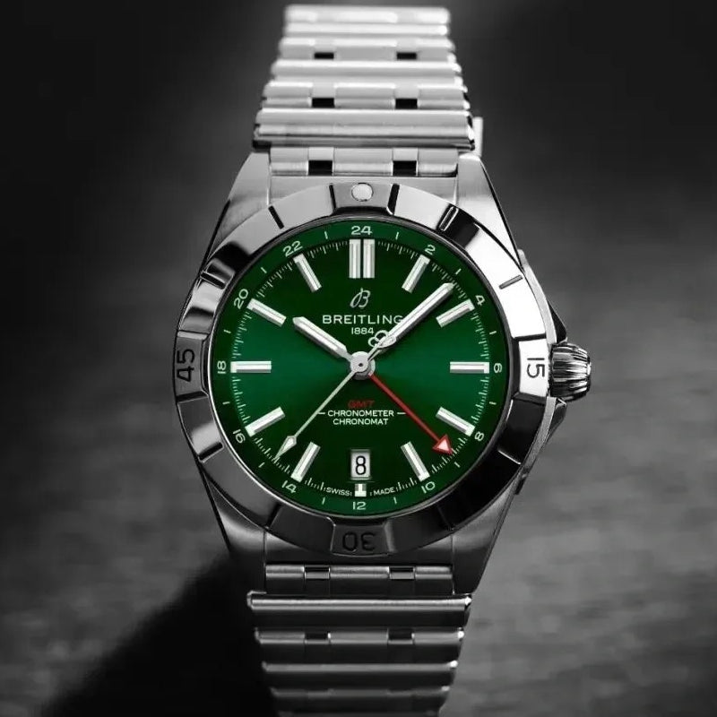 Replica Chronomat Automatic GMT  Mechanical Stainless Steel 46mm Mens Watches