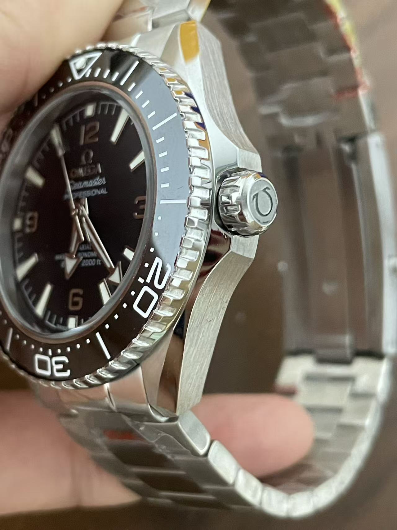 Replica Seamaster 600M Black Automatic Mechanical Mens Watches 42MM-1