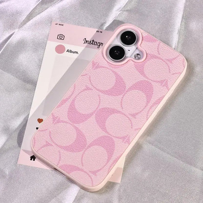 Soft Leather-Texture Protective iPhone Case-s2 mysite