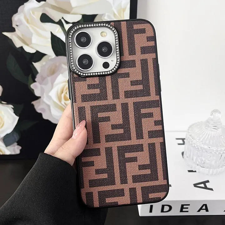 Luxe Fabric Sparkle surround iPhone case-s2 mysite