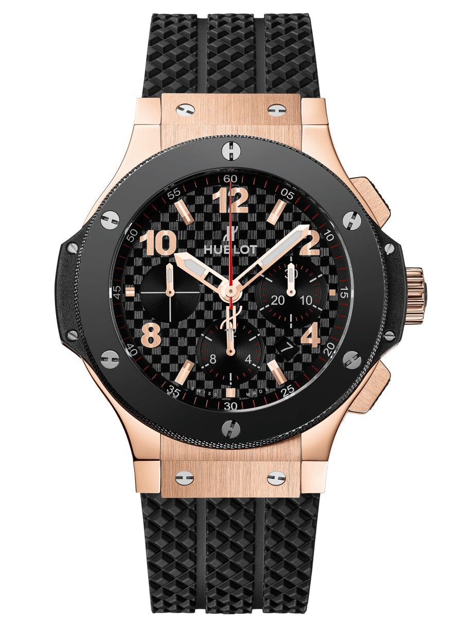 Luxury VK Quartz Movement Watch for Men Chronograph Wristwatch Stainless Steel Leather Strap
