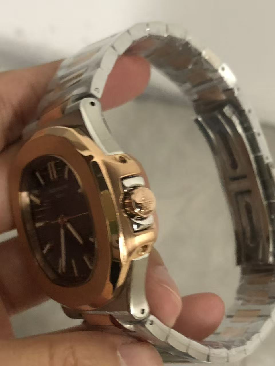 Replica NAUTILUS Stainless Steel Automatic Mechanical Watch 40mm
