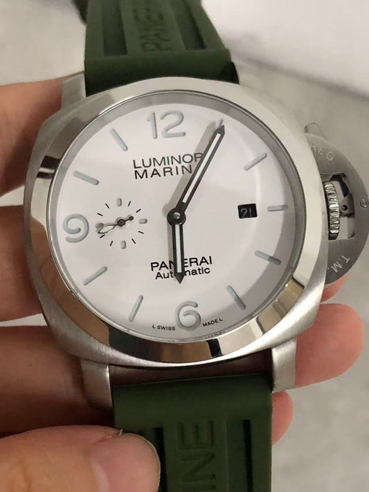 Replica LUMINOR DUE 904L Stainless Steel Automatic Mechanical Watch Mens Watches 45mm