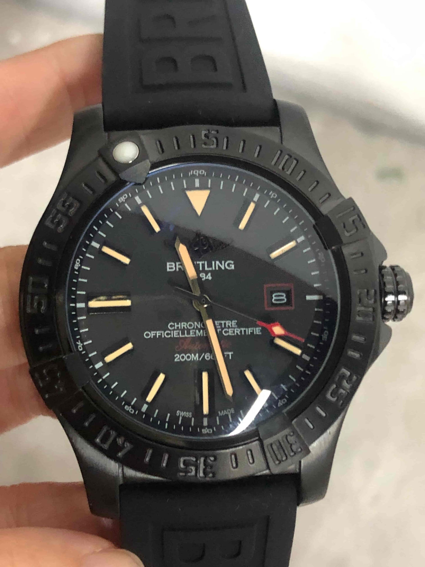 Replica Stainless Steel Japanese Vk Quartz Movement Watch BL201