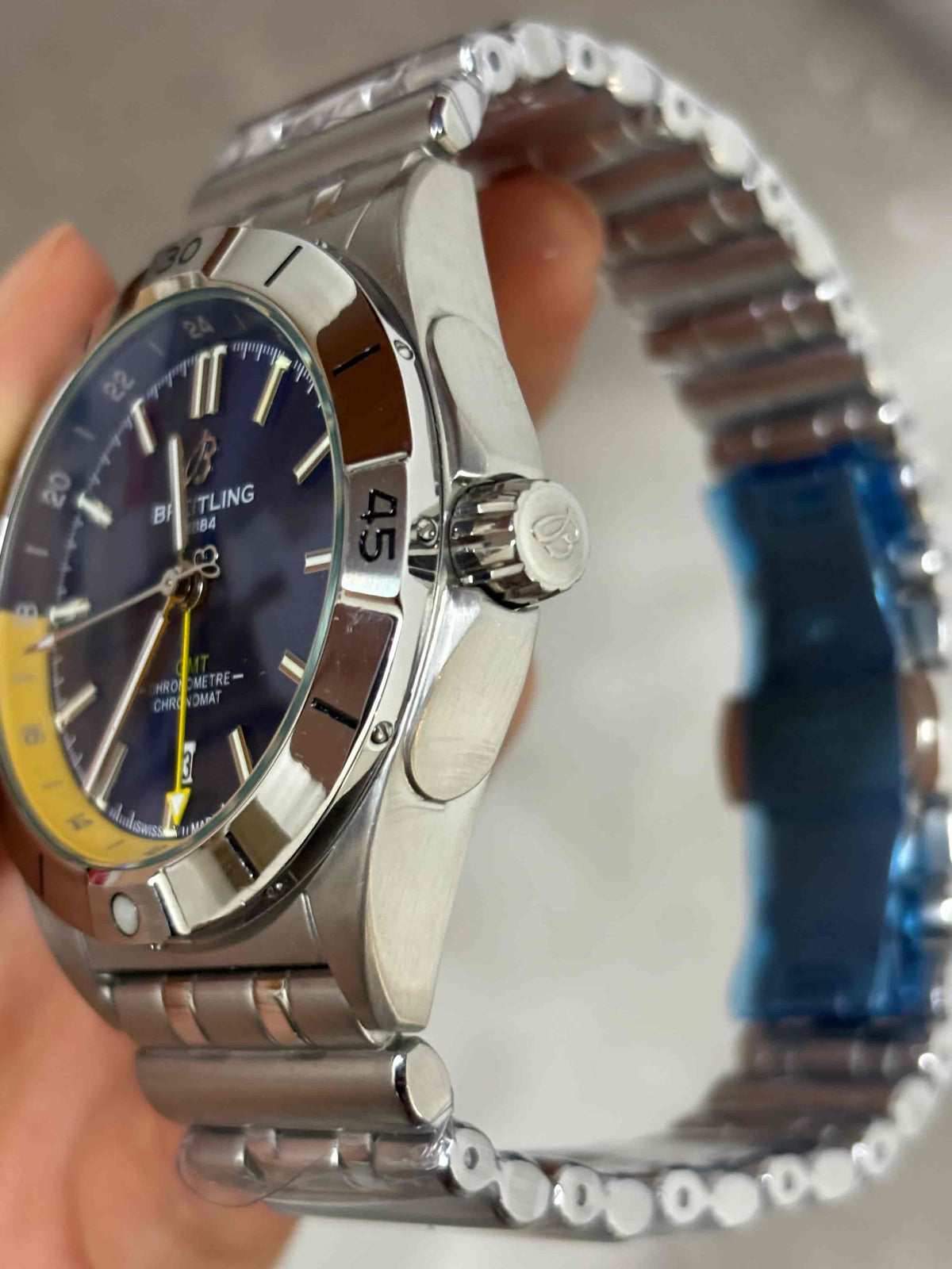 Replica Stainless Steel Mechanical Watch BL120