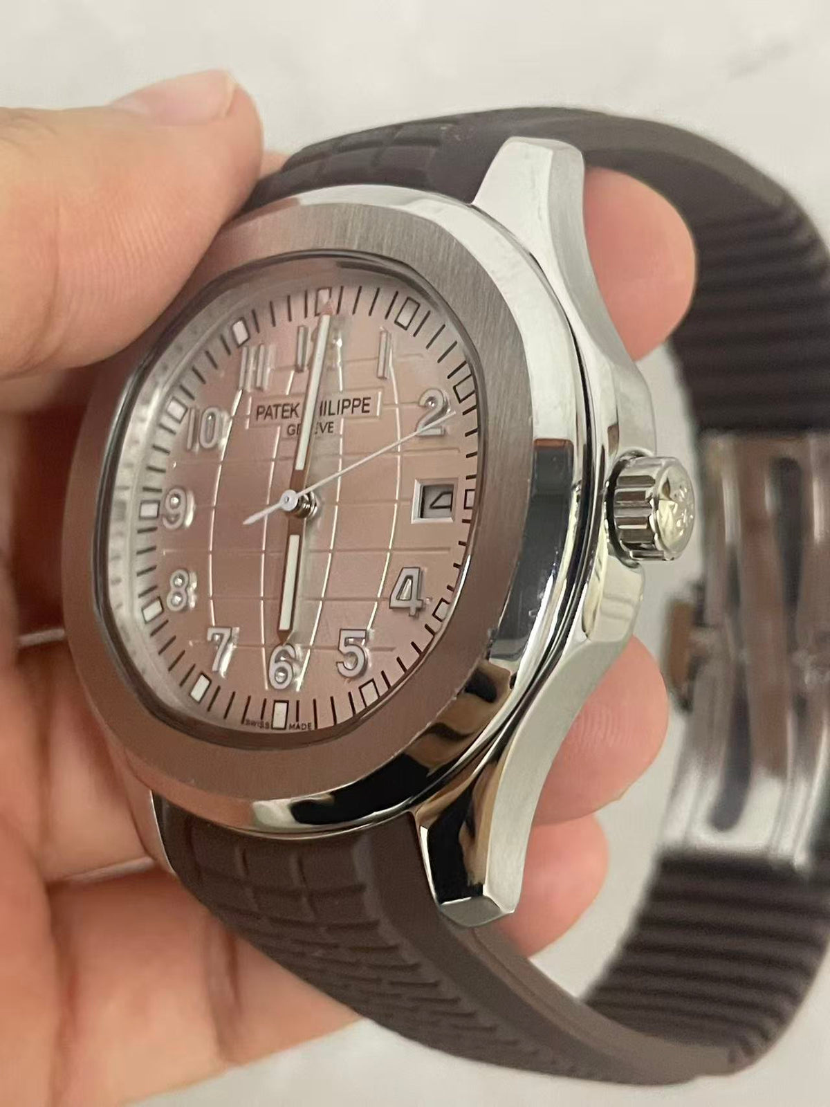 Replica Aquanaut Stainless Steel Automatic Mechanical Watch 40mm