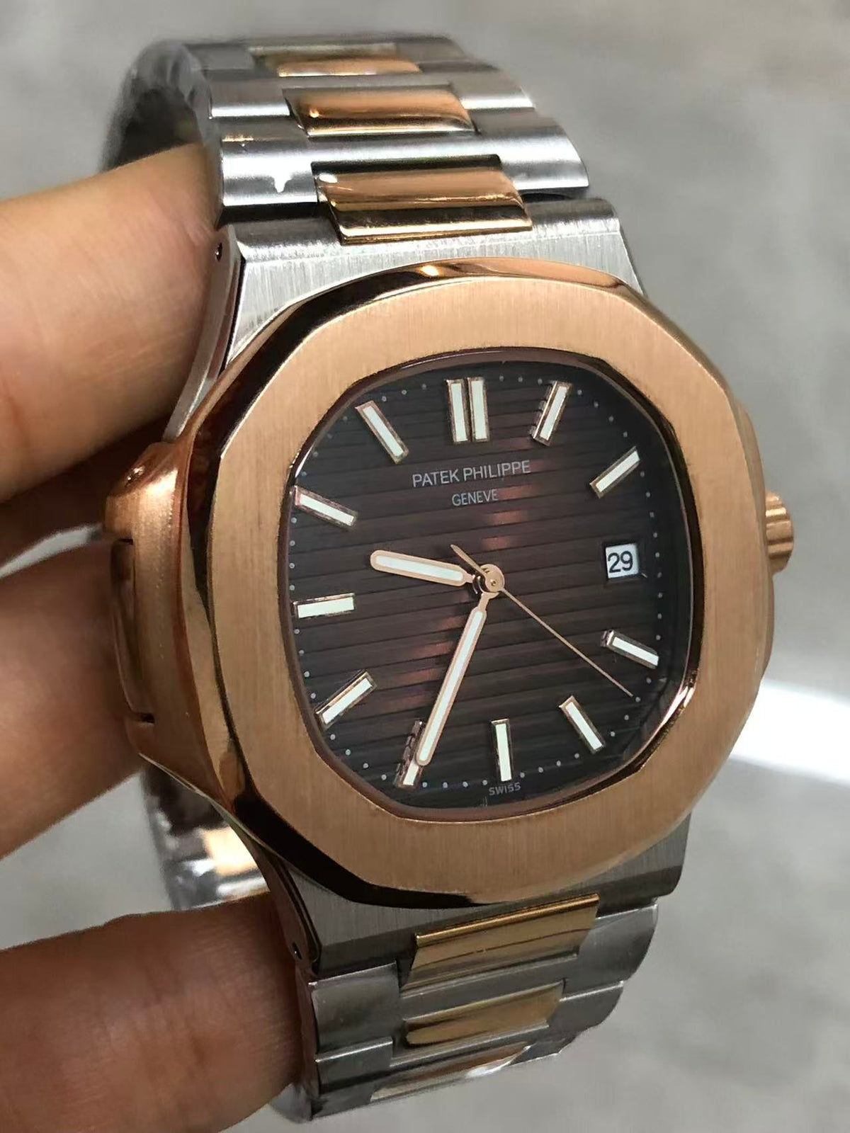 Replica NAUTILUS Stainless Steel Automatic Mechanical Watch 40mm