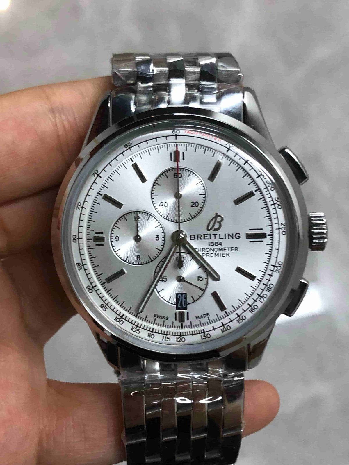 Replica Stainless Steel Japanese Vk63 Quartz Movement Watch BL130