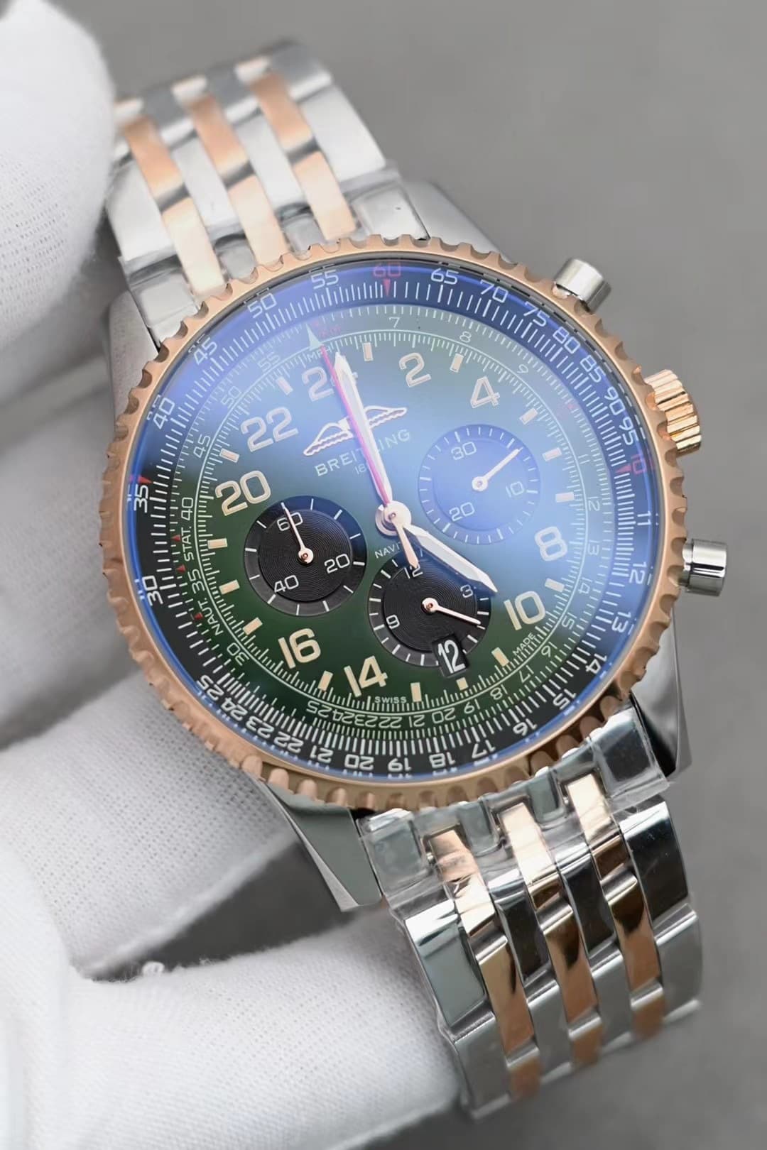 Replica Stainless Steel Japanese Vk63 Quartz Movement Watch BL119