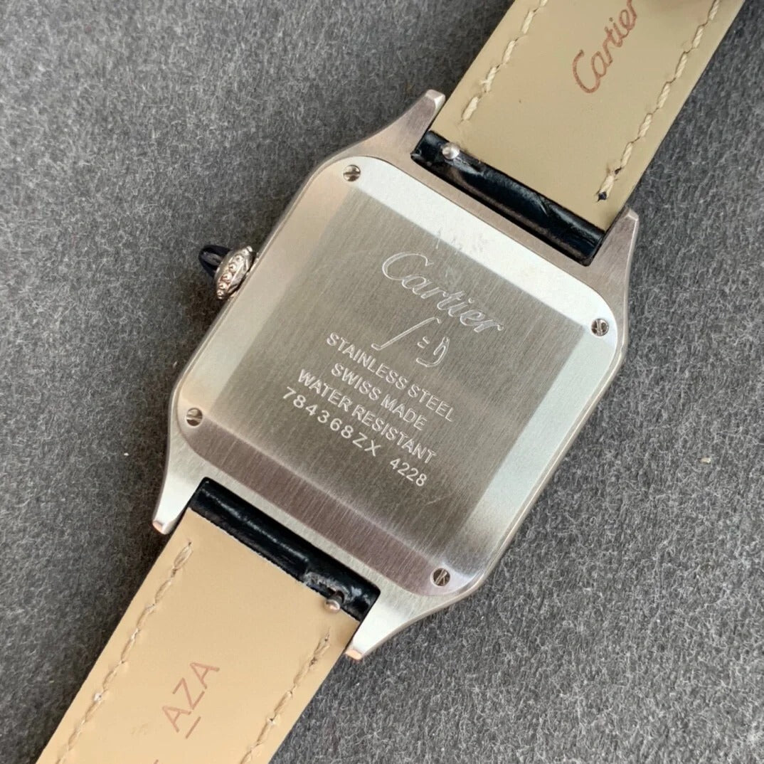 Replica SantosDumont watch WSSA0046 904l Stainless Steel Quartz Watch-1