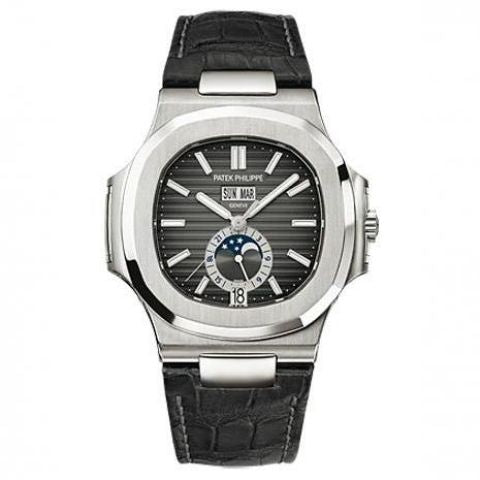 Replica 904l Stainless Steel Moon Phase Automatic Mechanical Watch 39mm